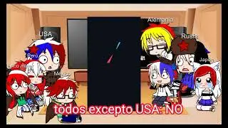 los countryhumans reaccionan a México