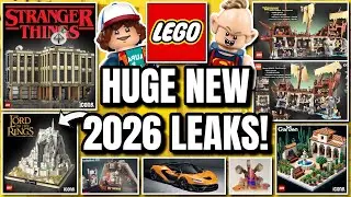 NEW LEGO LEAKS! (Icons, Goonies, LOTR, Speed Champs & MORE!)