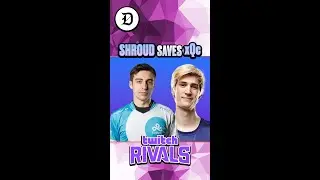 Shroud saves xQc in Twitch Rivals Rust event 