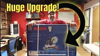 Unboxing my NEW Bosch 12" Dual Bevel Gliding Miter Saw! GCM12SD