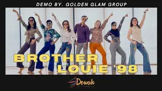 Brother Louie '98 Line Dance |Choreo: Kuk Kumson| Demo by. Golden Glam Group | Dewak Entertainment