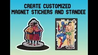 Create your own customized magnet stickers