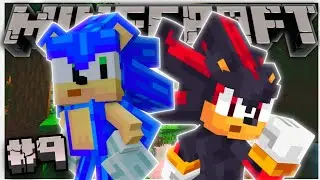 Sonic & Friends Play Minecraft Survival Part 9 - SHADOW's NEW HOUSE?!