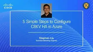 Catalyst 8000V Edge Software - High Availability