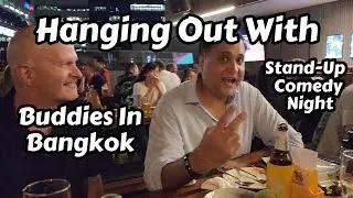 Hanging Out With Buddies In Bangkok