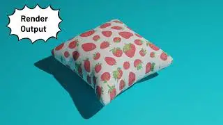 Creating a 3D Pillow in Blender - Easy Tutorial