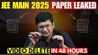 BREAKING: JEE Main 2025 Leaked |