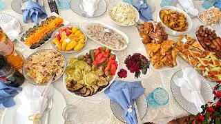 Пора и нам встречать гостей🥰😋.