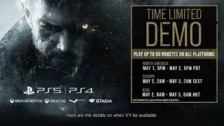 Resident Evil VILLAGE PS5 2nd Demo  Live Stream