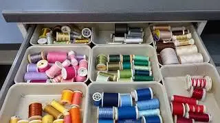 Updated new craft room tour-looking at storage