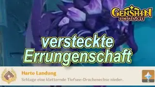 Genshin Impact - Harte Landung, Versteckte Errungenschaft in Enkanomiya freischalten🔥