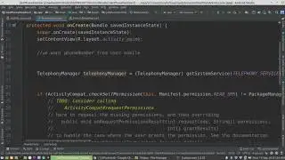 How to get Phone Number using TelephonyManager in Android Studio