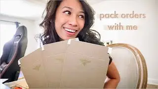 Studio Vlog #3 | Packing Orders