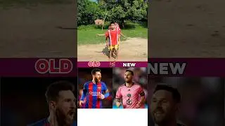 OLD vs NEW Messi Haaland Lewandowski Luis Suarez You Decide 🙌🏻 The Final Level 👑 #shorts #football