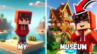 I Built a Museum in Minecraft Hardcore (Hindi)