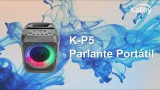 Descubre el nuevo parlante K-P5 de Kalley, conoce su funcionamiento y características