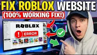 HOW TO Fix Roblox Website Not Loading Properly (100% Working Fix!)