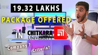 19.32 Lakhs Package Offered In Chitkara University | Placement Drives In Chitkara University | Hindi