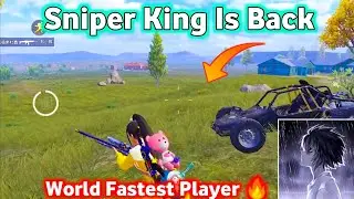 Sniper King Is Back | World Fastest Chinese Pro Player | THE SNIPER KING LENQIN | PUBG Mobile