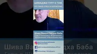 ШИВАДЖИ ГУРУ О ТОМ, ЧТО ТАКОЕ СТРЕСС И ПОТРЯСЕНИЕ