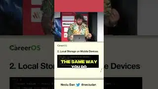 Local Storage in React Native #reactnative #reactjs #javascript #mobiledeveloper