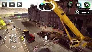 Construction Simulator 2 - #20 Road Refurbishment Collapsed Road - Gameplay