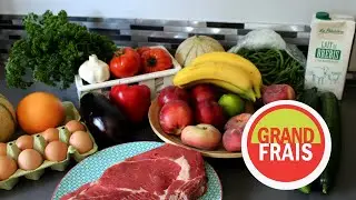 Retour de courses Grand Frais - Recettes estivales