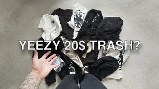 Yeezy 20$ Drop Fehlkonstruktion? Unboxing aller Pieces. 🗑️🚮