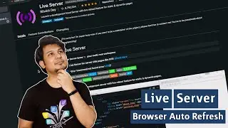 Auto Refresh your web page in the Browser with Live Server in VS Code