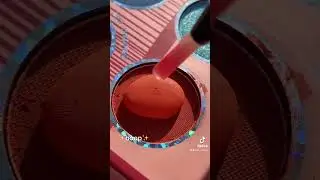 Poking a droplet😱✨ #droplets #oddlysatisfying #popping