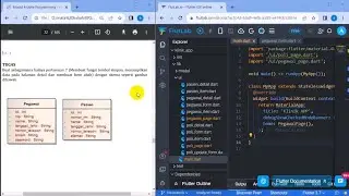 Pertemuan 7| Projek Dart Pegawai Pasien Menggunakan flutlab.io