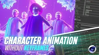 Character Animation Without Keyframes (Cinema 4D, Signal)