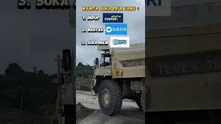 Pria tambang #shorts #terex #alatberat #tambang #viralvideo