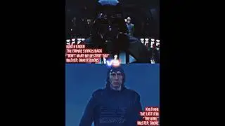 Darth Vader VS Kylo Ren #starwars #edit #darthvader #kyloren