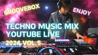 TECHNO MIX | LIVE MACHINE DJ SET WITH ORIGINAL TRACKS | YouTube Live 2024 vol. 5