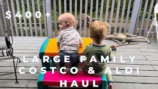 Large Family Costco & Aldi Haul || Family of 8