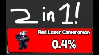 Summoning 2 Red Laser Cameramen in one summon in TTD!