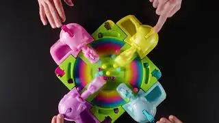 Juego Hippos Glotones Edición Unicornio