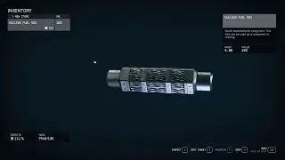 Starfield Nuclear Fuel Rod Console Command Cheat Code