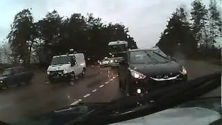по встречной полосе