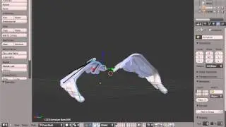 Blender Wing Animation