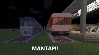 Pemandangan Kereta mantap.