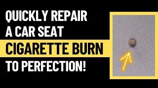 ReStor-It Fabric Upholstery Repair Kit - Repair Cigarette Burns In Car Seats.. EASY!