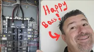 Electricians this is how to make  your boss happy......