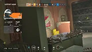 Rainbow Six Siege: kill by a barbed wire