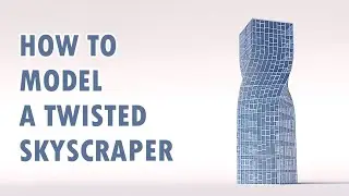 How to Model a Twisted Skyscraper with Flowify  – Sketchup Timelapse Tutorial