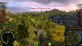 World of Tanks - T-54 in high tier battle