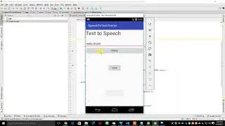 Android Text to Speech and Speech Recognition Demo with Full Source Code