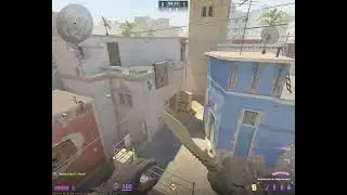 HUMO L POR MEDIO (MIRAGE) - HUMOS FÁCILES DE CS2
