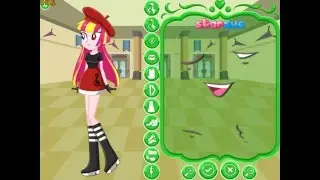 My Little Pony Equestria Girls Watermelody Dressup (Девушки Эквестрии одевалка: Уотермелоди)